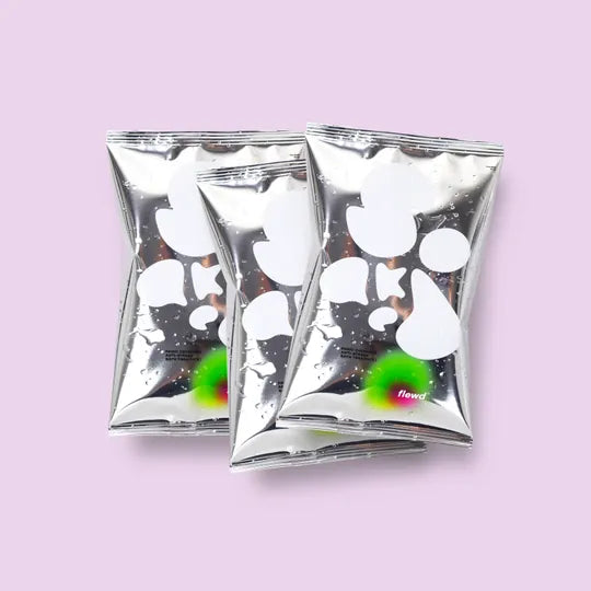three panic crushing magnesium bath soak pouches