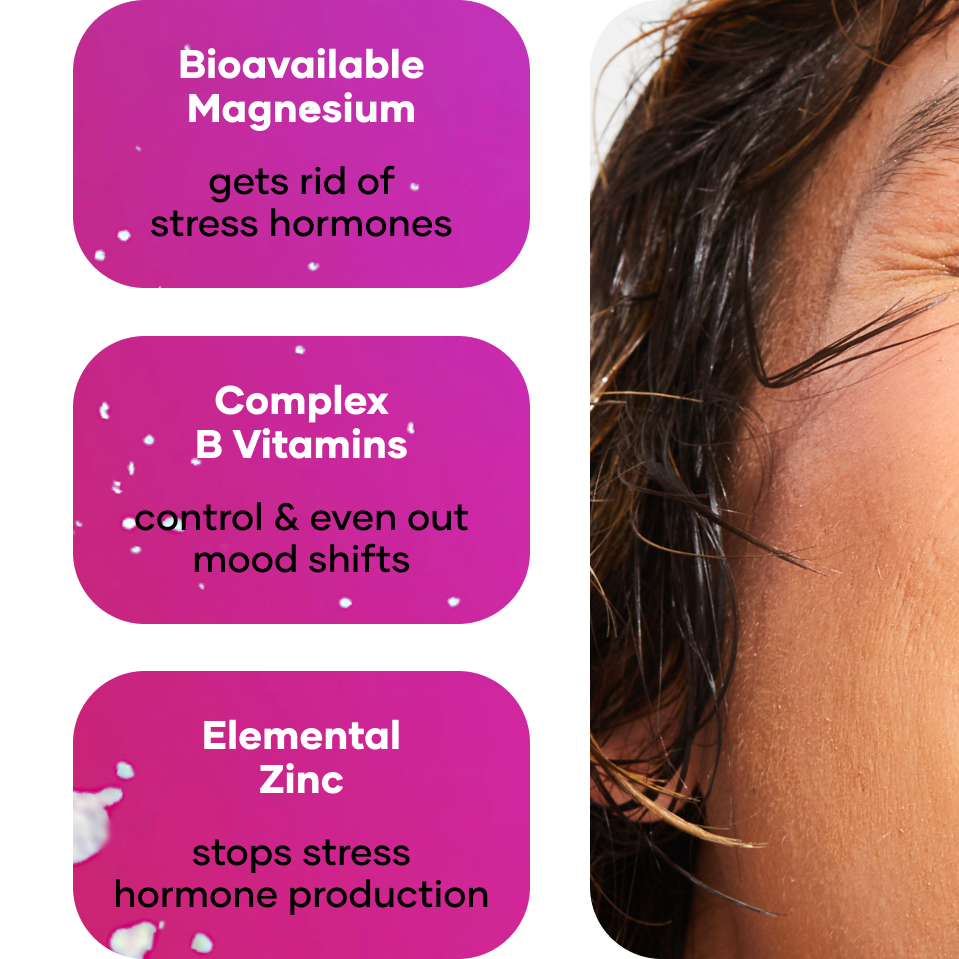 anxiety destroying anti-stress bath treatment