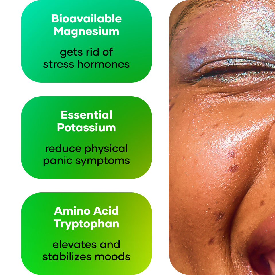 fragrance-free fatigue defeating anti-stress bath treatment