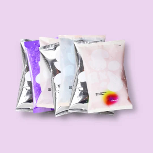 mental health day bundle: ache erasing, sads smashing, fatigue defeating, insomnia ending, panic crushing, anxiety destroying and rage squashing magnesium bath soak pouches