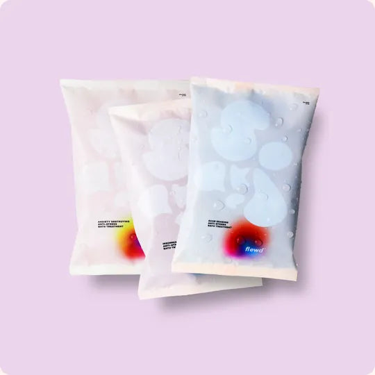 stresscare trio: anxiety destroying, insomnia ending and ache erasing magnesium bath soak pouches