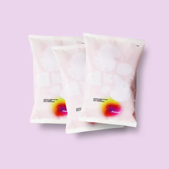 three anxiety destroying magnesium bath soak pouches